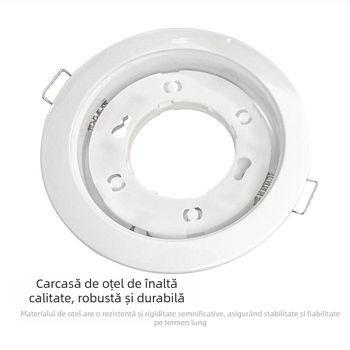 Kit LED pentru plafon încastrat, design anti-reflexie, carcasă COB, ultra-subțire, model YZ-GX53-SP03