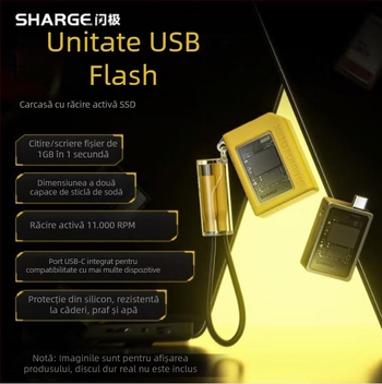 Flash SD001 Carcasă externă pentru SSD M.2