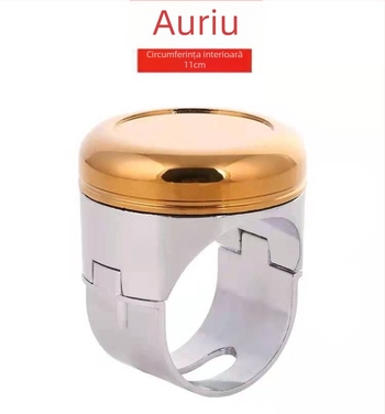 Asistent volan auto - Haiji star, metal, universal, 0,3 kg
