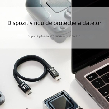 Dockcase Carcasă SSD M.2 2230 cu ecran pentru iPhone 15 Pro/Pro Max