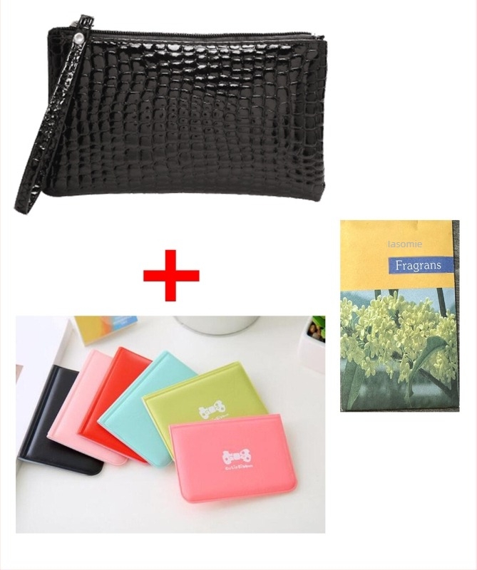 Geantă mică din PU, stil stradal, închidere cu fermoar, formă pătrată-orizontală, interior tip sandviș cu fermoar