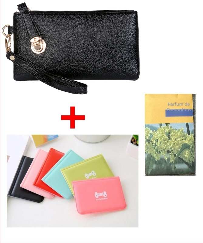 Geantă mică din PU, stil stradal, închidere cu fermoar, formă pătrată-orizontală, interior tip sandviș cu fermoar