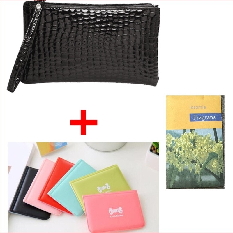 Geantă mică din PU, stil stradal, închidere cu fermoar, formă pătrată-orizontală, interior tip sandviș cu fermoar