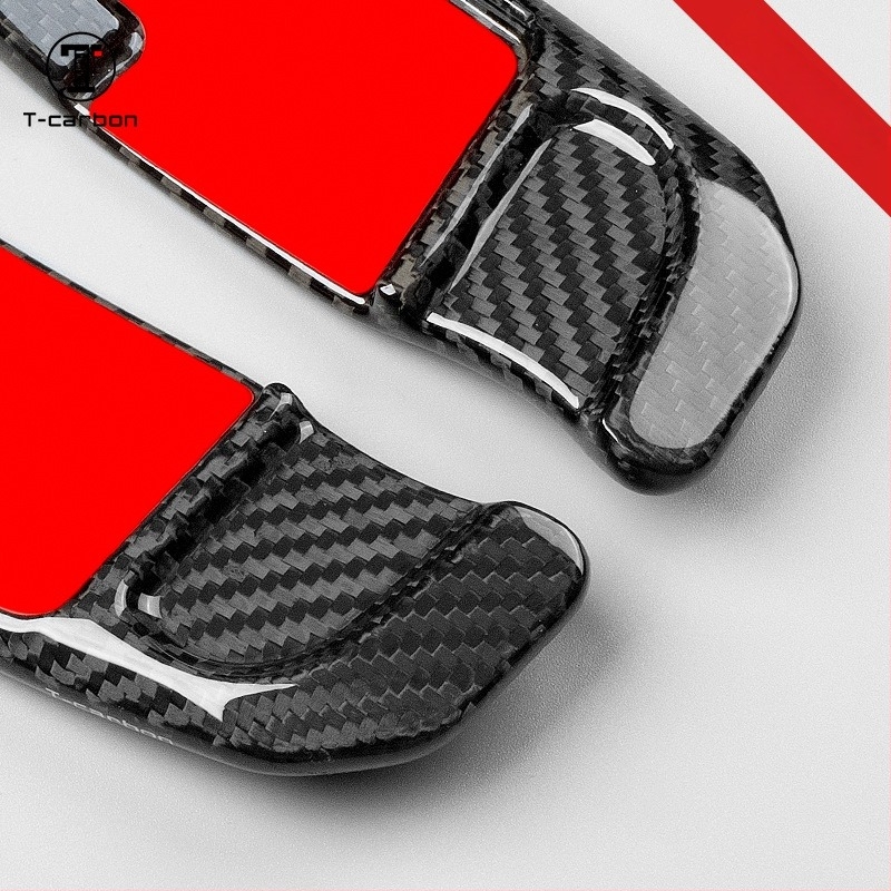 Palete schimbător BMW Seria 7 (735/740) din fibră de carbon și fibră de sticlă – mai lungi și mai elegante; Material: fibră de carbon și fibră de sticlă; Producție: presare la cald în matriță de oțel; Personalizare disponibilă