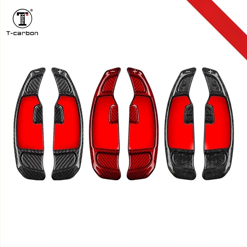 Palete schimbător BMW Seria 7 (735/740) din fibră de carbon și fibră de sticlă – mai lungi și mai elegante; Material: fibră de carbon și fibră de sticlă; Producție: presare la cald în matriță de oțel; Personalizare disponibilă