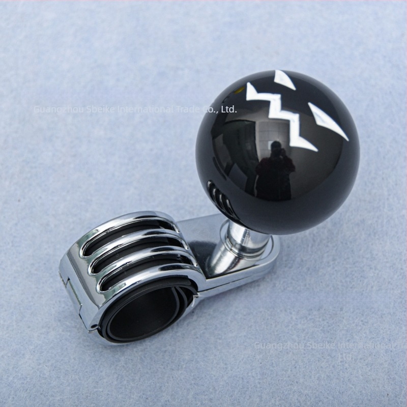 Asistent pentru volan auto — față zâmbitoare rotundă (Material: Acrilic; Origine: Guangdong; Logo: Fără; Personalizare: Fără)