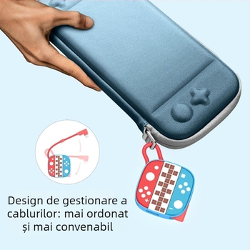 Nothing Switch2 hub rotund – stație docking video USB-C, ieșire video 4K, 3 porturi, cablu de 21 cm, alimentare externă