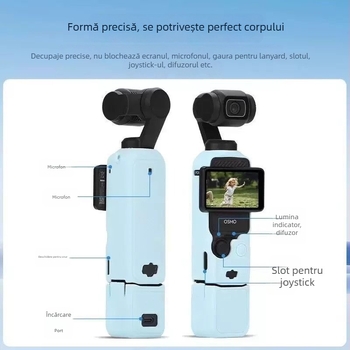 Pocket3 Carcasă din silicon pentru Cameră de Acțiune cu Gimbal