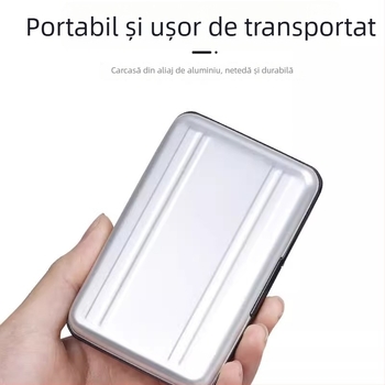Cutie metalică din aluminiu pentru carduri de memorie SD/TF, model memory card package, stoc disponibil, mostre personalizate