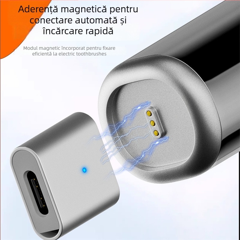 Adaptor Leifen charging head, conector magnetic de 3 pini pentru încărcare