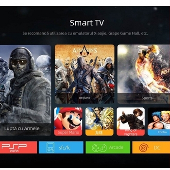 Joystick PC cablat USB cu Turbo Burst pentru emulator Steam