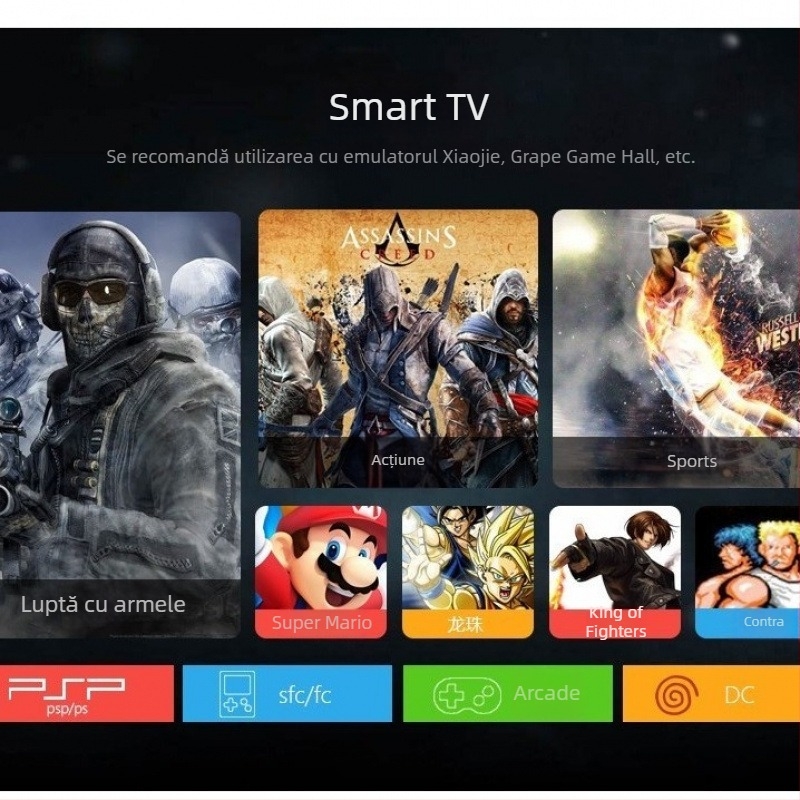 Joystick PC cablat USB cu Turbo Burst pentru emulator Steam