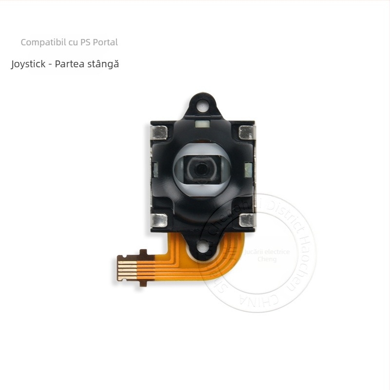 Joystick portabil pentru PS5 și PS Portal: joystick analogic 3D cu senzor Hall