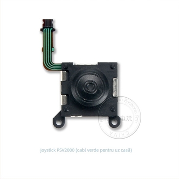 Joystick analog PSV2000 pentru PSVita 2000 – fără vibrații, PCB + plastic, 6 g