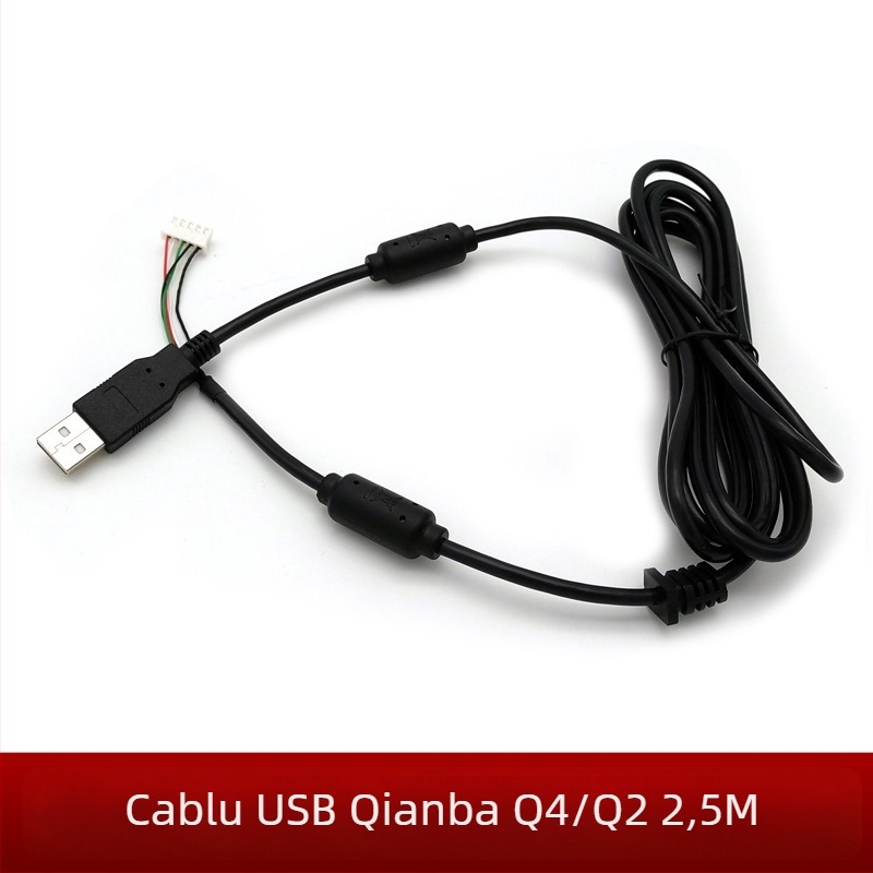 QANBA cablu USB pentru joystick arcade, 2,1 m, fără logo