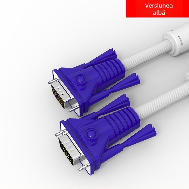 Cablu VGA VG006, cupru conductor, turnare prin injecție, lungime 1,5–50 m, interfață VGA