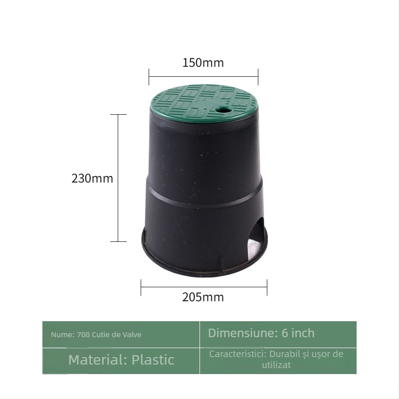 Cutie de valve din plastic pentru irigare în grădină — stil ceainic/udare/duș, grădinărit de acasă