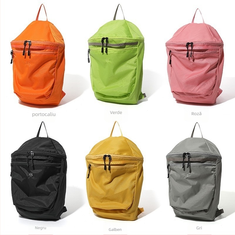 Rucsac pentru drumeții în aer liber, ușor și impermeabil, din Oxford, capacitate 20–35 L, bretele curbate, accente din piele Nappa