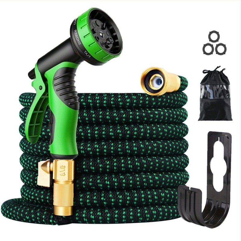Set pistolă de apă pentru spălarea mașinii și udarea grădinii – Tip: Conductă/Țeavă de apă; Material: TPE; Brand: Garden Irrigation; Caracteristici: Spălarea mașinii și udarea florilor