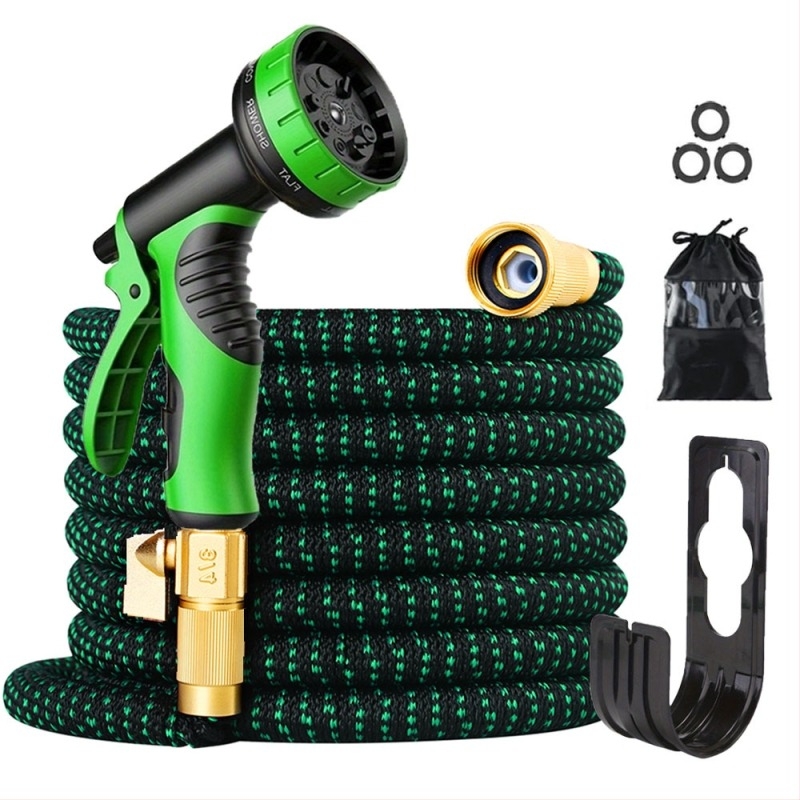 Set pistolă de apă pentru spălarea mașinii și udarea grădinii – Tip: Conductă/Țeavă de apă; Material: TPE; Brand: Garden Irrigation; Caracteristici: Spălarea mașinii și udarea florilor
