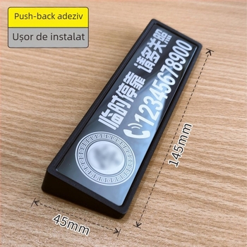 tongo Placă metalică de plasare BF001 cu gravare laser și imprimare logo, procesare personalizabilă