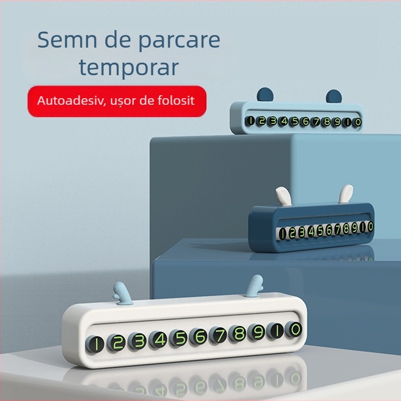 Suport temporar pentru plăcuța de înmatriculare, semn STOP din plastic, Brand Nothing, Model: Așa cum este prezentat