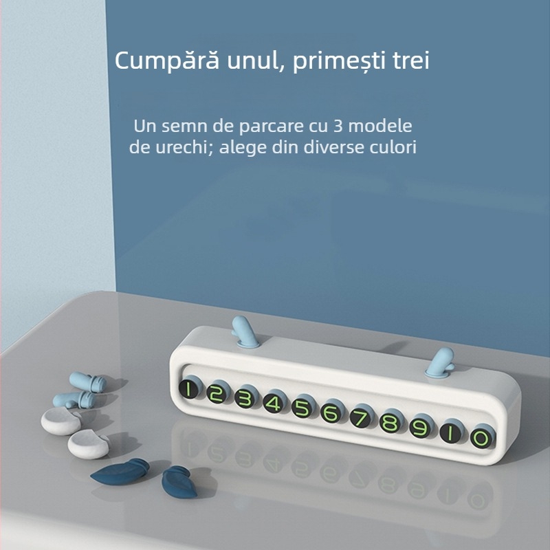 Suport temporar pentru plăcuța de înmatriculare, semn STOP din plastic, Brand Nothing, Model: Așa cum este prezentat