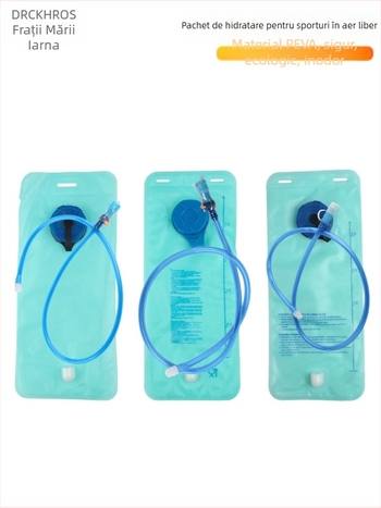 Sac de apă pentru bicicletă 2L, țesătură impermeabilă, stil sport, pentru ciclism și activități în aer liber