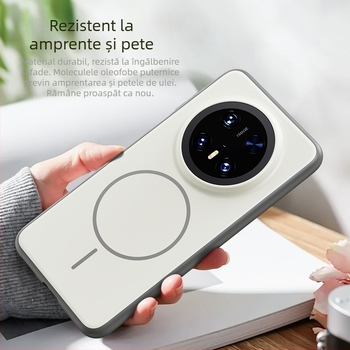 Carcasă de protecție Huawei Mate80, seria Fără Frontiere, PC+TPU, textură mată, magnetică minimalistă