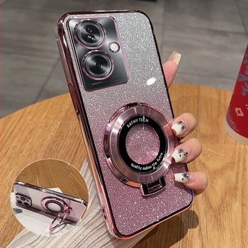 Husă OPPO A2 din silicon — transparentă, protecție anti-cădere, finisaj electroplacat, personalizabilă