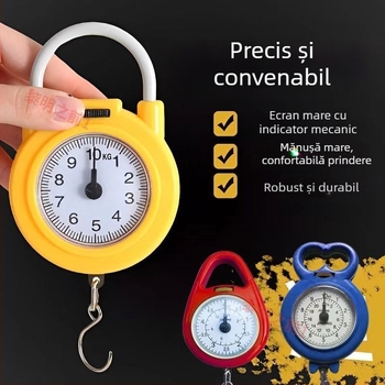 Cântar portabil cu arc, pentru călătorii și educație