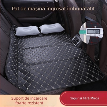 Saltea pentru spatele mașinii — pliabilă, piele artificială, model X0622111546, greutate 3 kg, sarcină maximă 60 kg