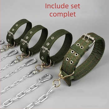 Lanț metalic pentru câine, anti mușcătură, neextensibil, cod produs Yy1615686, lanțuri și frânghii pentru animale de companie