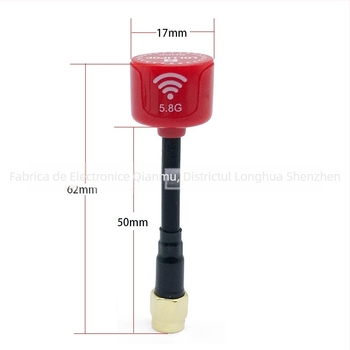 Antena drone 5.8 GHz FPV — câștig înalt pentru transmisia imaginilor, SWR ≤ 1.5