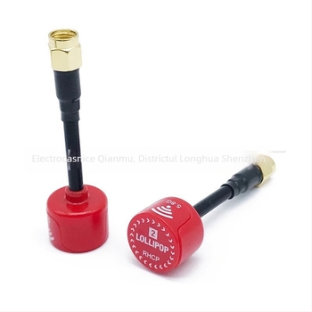 Antena drone 5.8 GHz FPV — câștig înalt pentru transmisia imaginilor, SWR ≤ 1.5