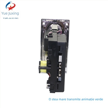 Acceptor de monede pentru automate de vending — valută multiplă, monede străine, interfață 4P, carcasă din plastic, greutate 0,3 kg