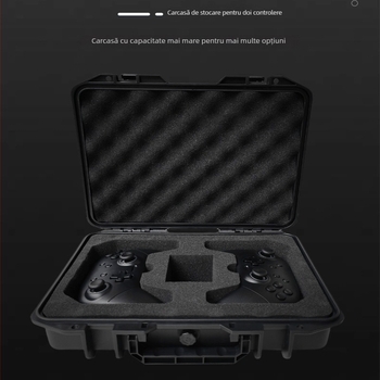 Husă de depozitare pentru controllere Switch Pro/PS5/Xbox – carcasă rigidă portabilă, turnare prin injecție, PP cu burete de înaltă densitate, compatibilă cu majoritatea gamepad-urilor