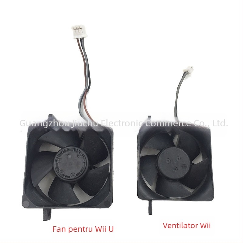 Ventilator de răcire pentru consola Wii U cu ventilator încorporat și accesorii originale de reparații