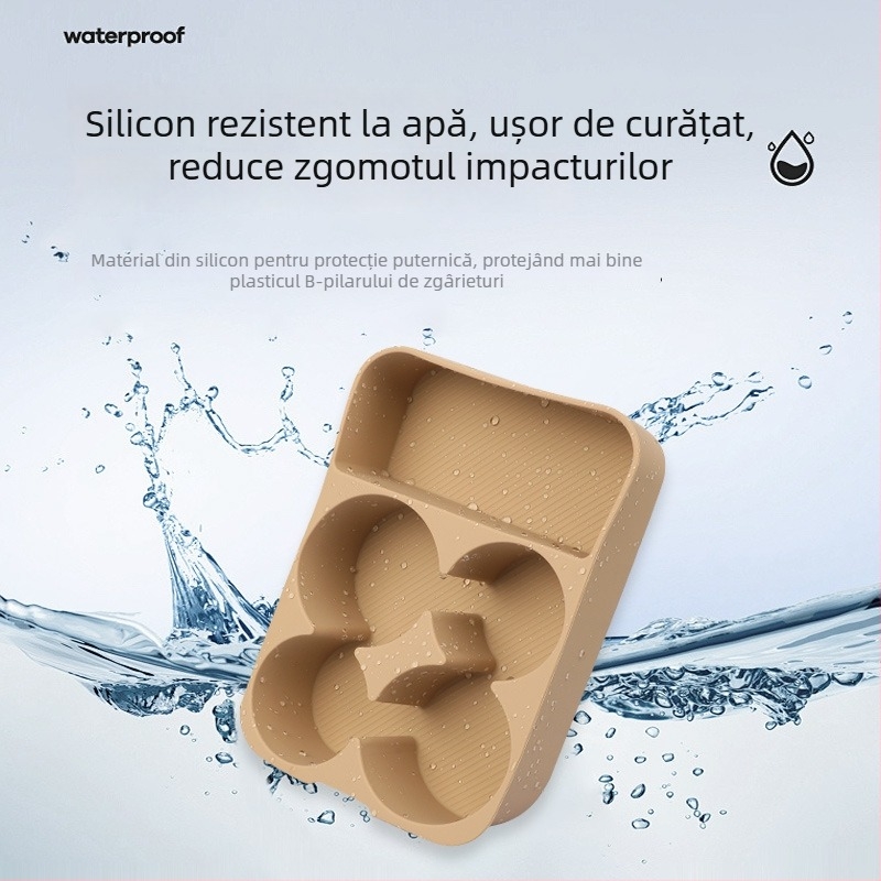 Accesorii interioare din silicon pentru mașină – Model Equation Leopard 8, Brand SNBLO, Material: silicon