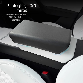 Capac de protecție pentru suportul de cotieră Tesla Model 3/Y – accesorii de decor interior