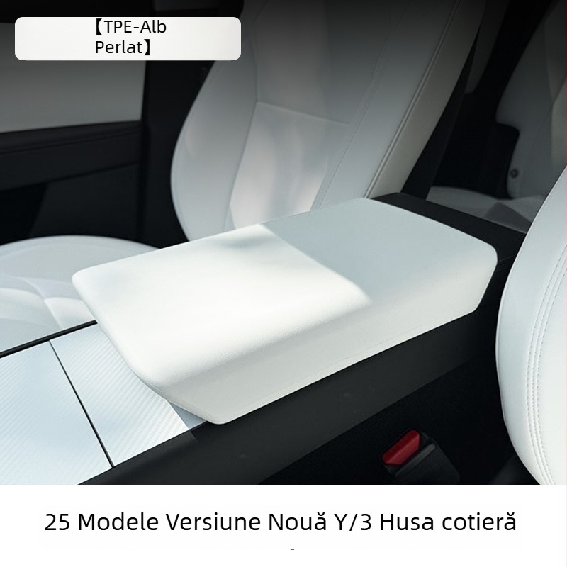 Capac de protecție pentru suportul de cotieră Tesla Model 3/Y – accesorii de decor interior