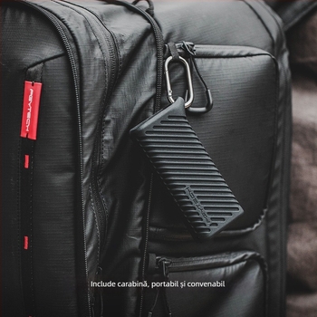 PGYTECH cititor de carduri SD/TF, citire și scriere rapide, model P-GM-163, materiale: aliaj de aluminiu, ABS, gel de silice, greutate 133 g, accesoriu pentru fotografie cu drone