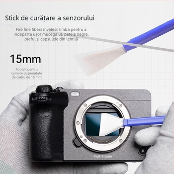 Set de curățare pentru aparat foto cu suflare de aer pentru senzor CMOS - 1 bucată