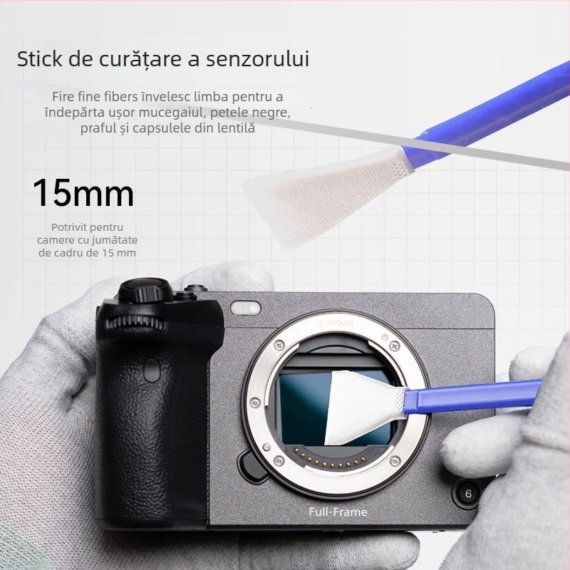 Set de curățare pentru aparat foto cu suflare de aer pentru senzor CMOS - 1 bucată