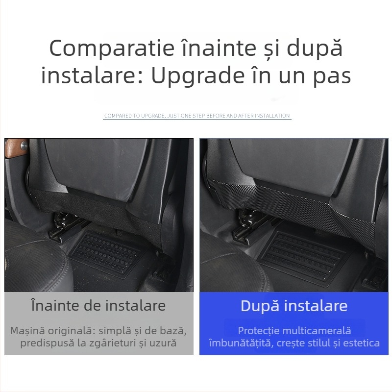 Panou posterior anti-șoc pentru Range Rover Sport – ABS, model cu fibră de carbon, brand Deyan, potrivit pentru toate sezoanele