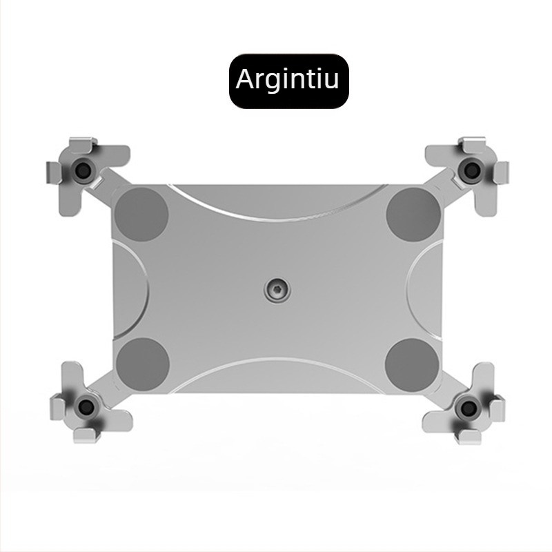 Suport pentru tabletă din aliaj de aluminiu, montat pe perete, anti-furt, rotativ, pentru iPad și dispozitive Apple (AT100)