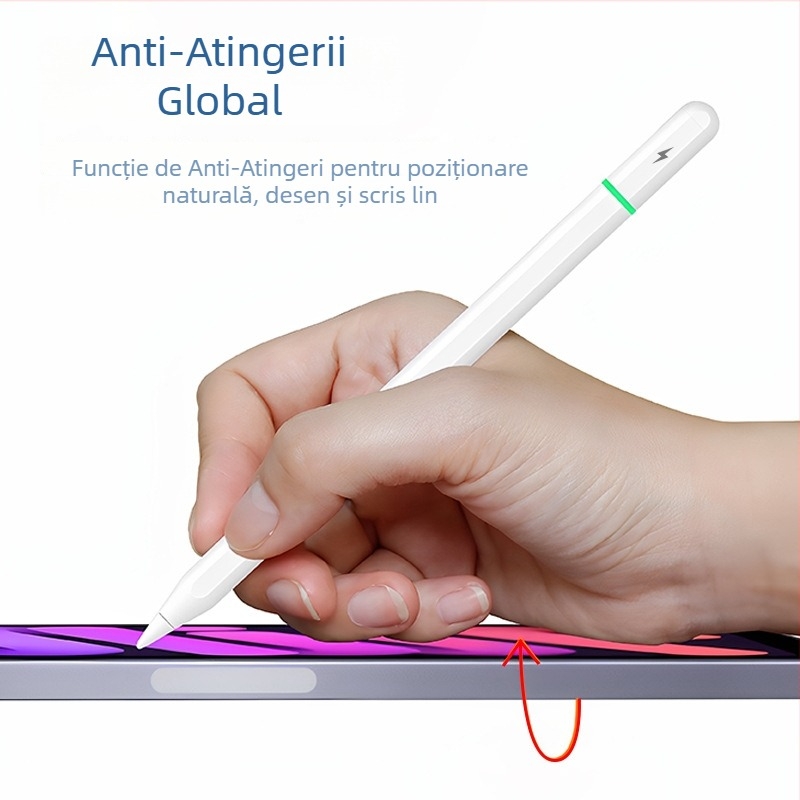 A88s stylus pentru iPad – Stylus capacitiv pentru iPad, compatibil cu Apple Pencil, lansat 2024-02-17
