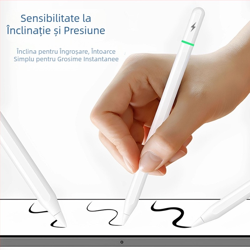 A88s stylus pentru iPad – Stylus capacitiv pentru iPad, compatibil cu Apple Pencil, lansat 2024-02-17