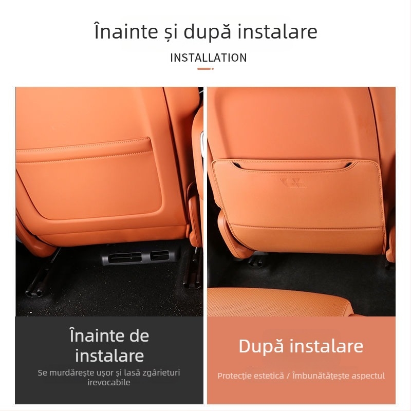 Protecție pentru spătarul banchetei pentru modelul L6 – interior, anti-șoc, Brand: 1