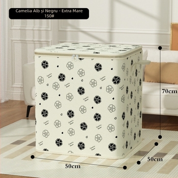 Sac de depozitare pentru cuverturi – capacitate mare, impermeabil, organizator de voiaj pentru cuverturi și haine, poliester, multifuncțional (2024)